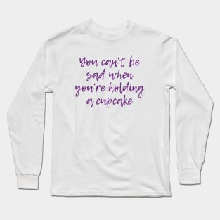 Cupcake Long Sleeve T-Shirt